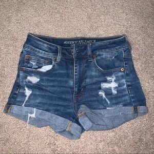 American Eagle Hi-Rise Shortie Size 2